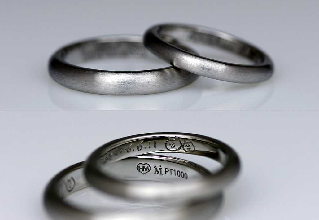 祖母の形見を結婚指輪に