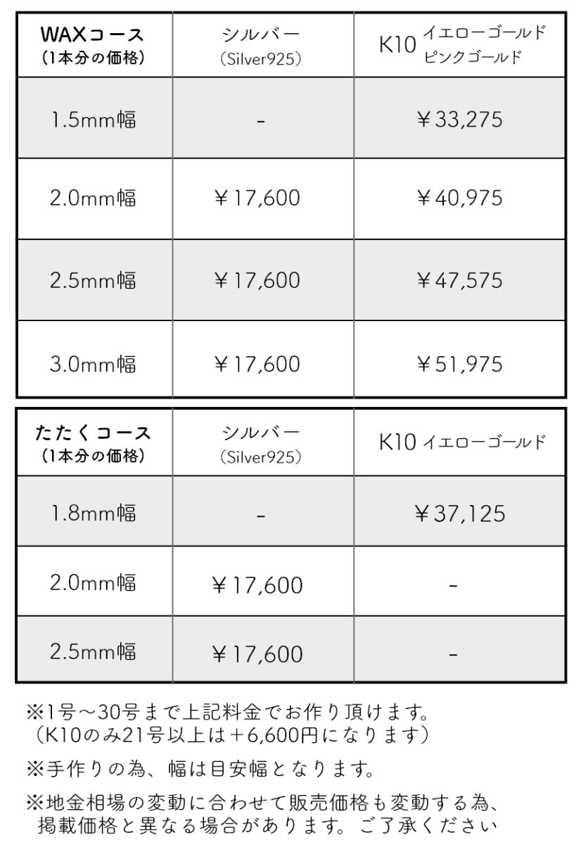 【リングサイズ】 サイズをお知りになりたい方・分からない方ご参考ページ 指輪のサイズ表 – 新潟の結婚指輪・婚約指輪｜Atelier CraM アトリエクラム