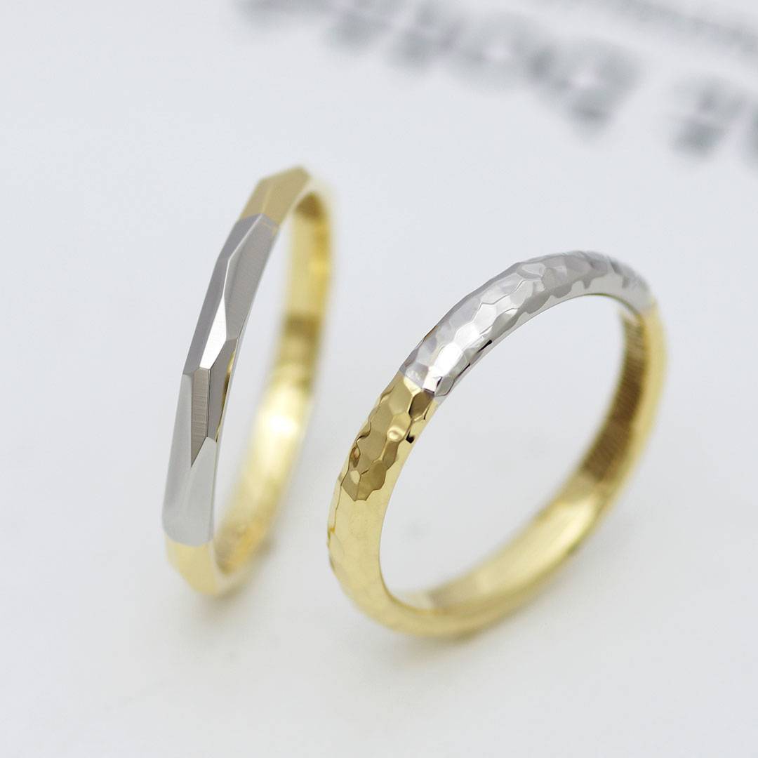 シンプル｜結婚指輪（マリッジリング）｜新潟｜アトリエクラム｜ゴールド｜プラチナ