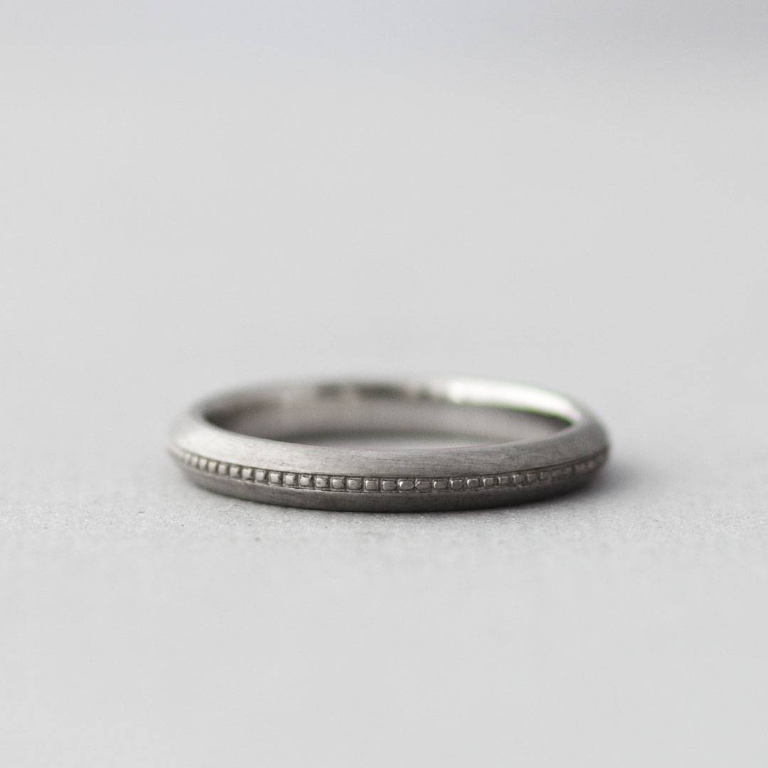 ミルグレインの結婚指輪（マリッジリング）