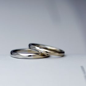 新潟のアトリエクラムで手作りされた結婚指輪・マリッジリング