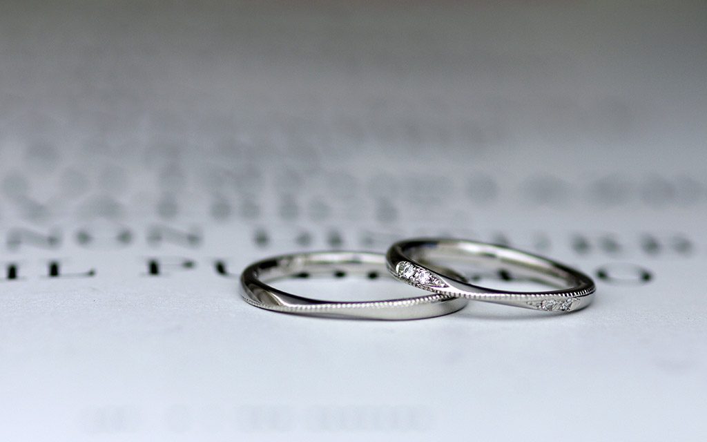 オーダーメイドの結婚指輪・マリッジリング