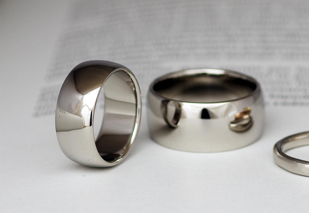 極太の結婚指輪