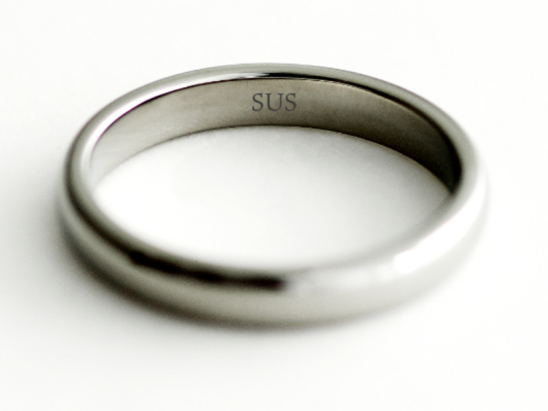 SUSの結婚指輪