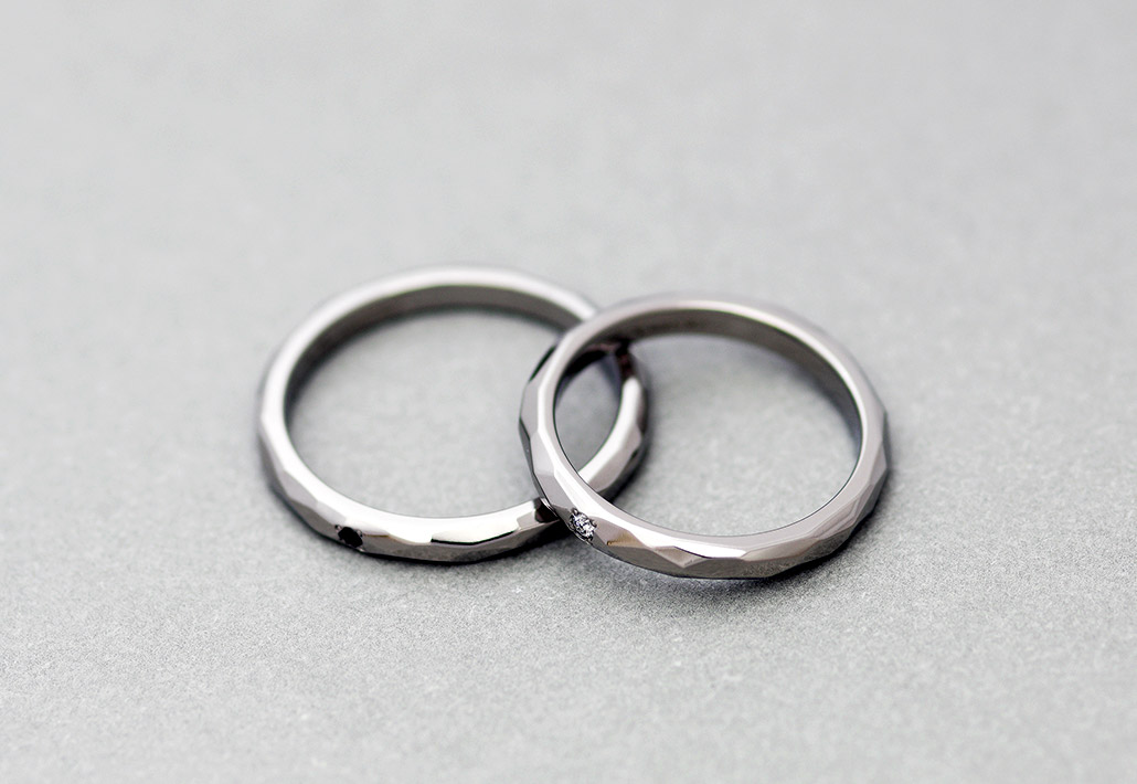 チタンの結婚指輪（マリッジリング）