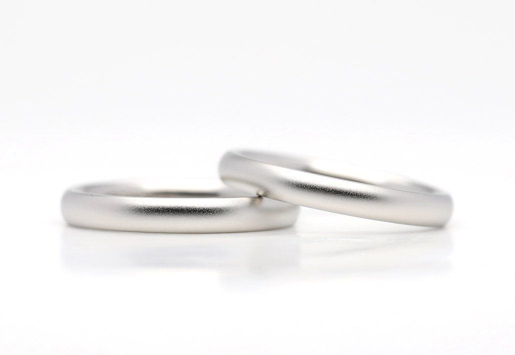 プラチナ950イリジウム割の結婚指輪